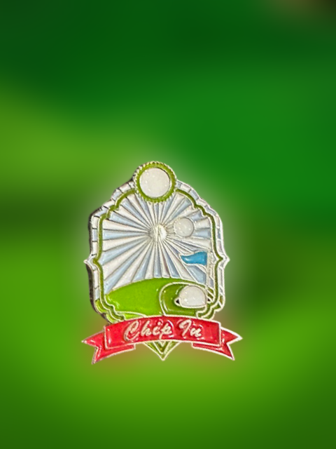 Chip in Golf Pin