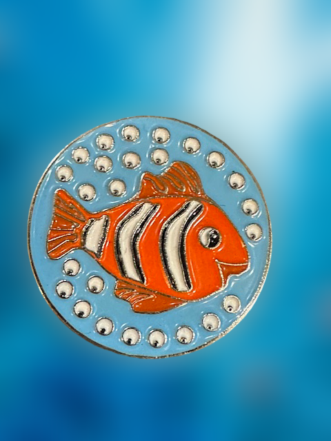 Over the Pond Golf Pin