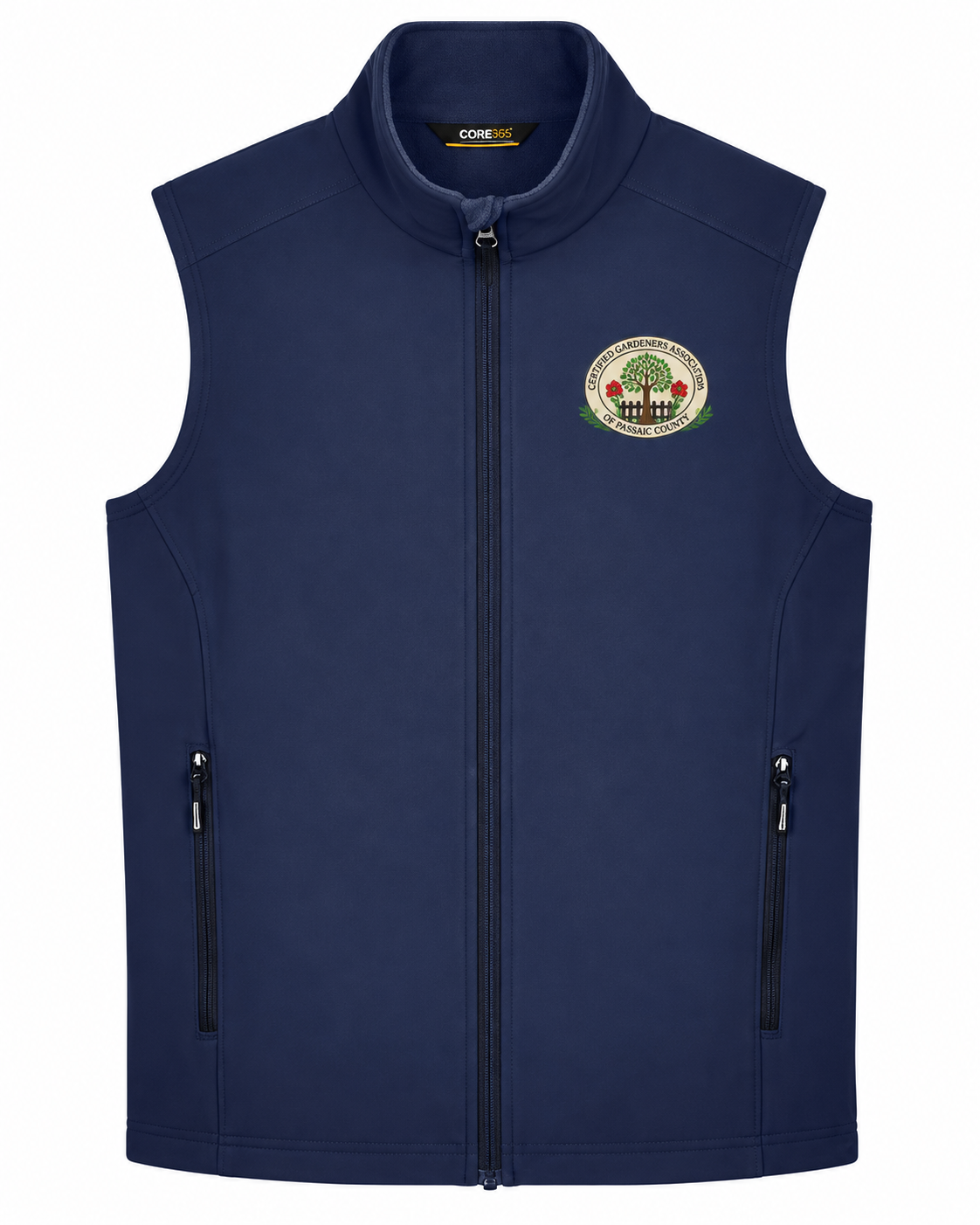 Men's Cruise Two-Layer Fleece Bonded Soft Shell Vest