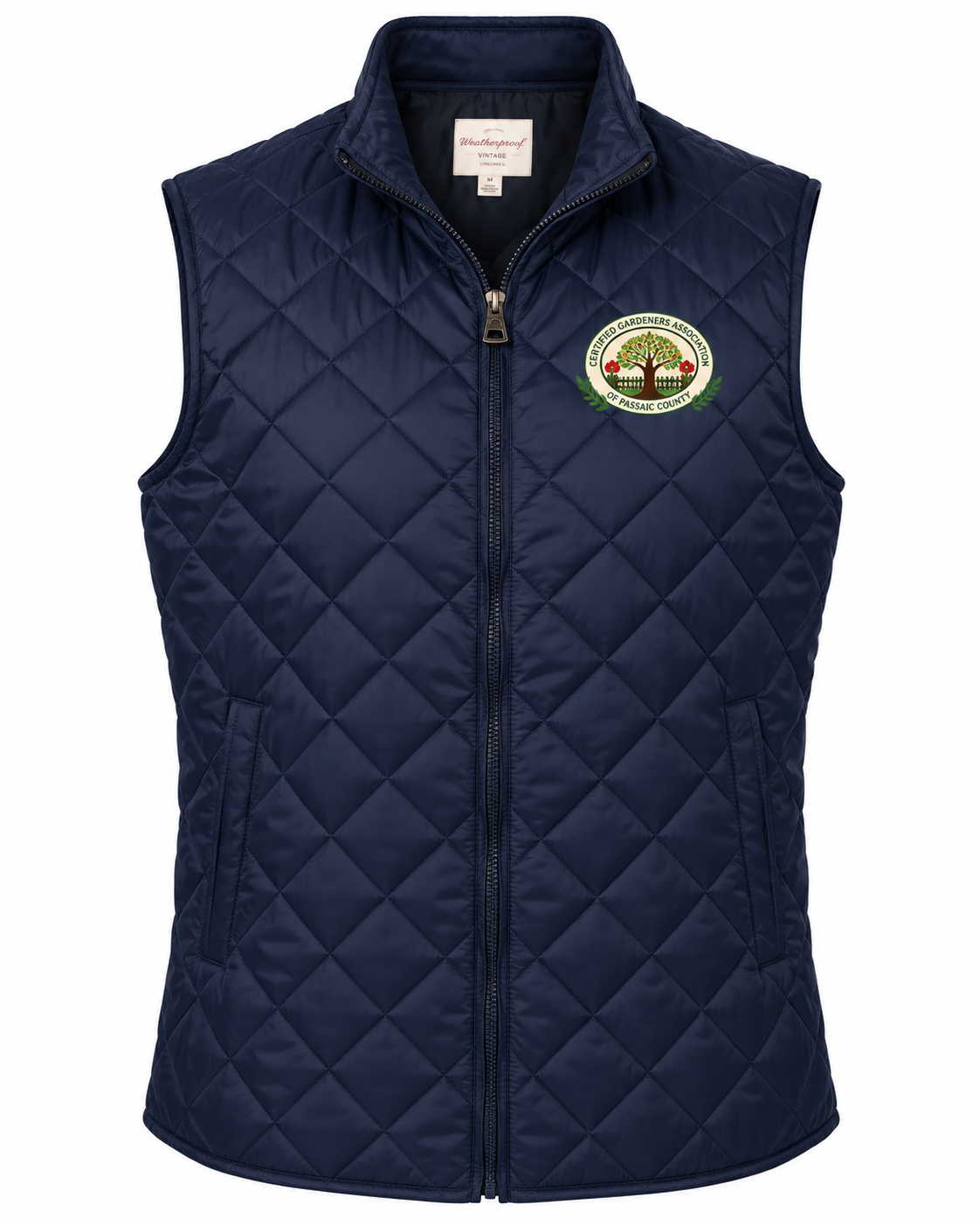 Men's Vintage Diamond Quilted Vest