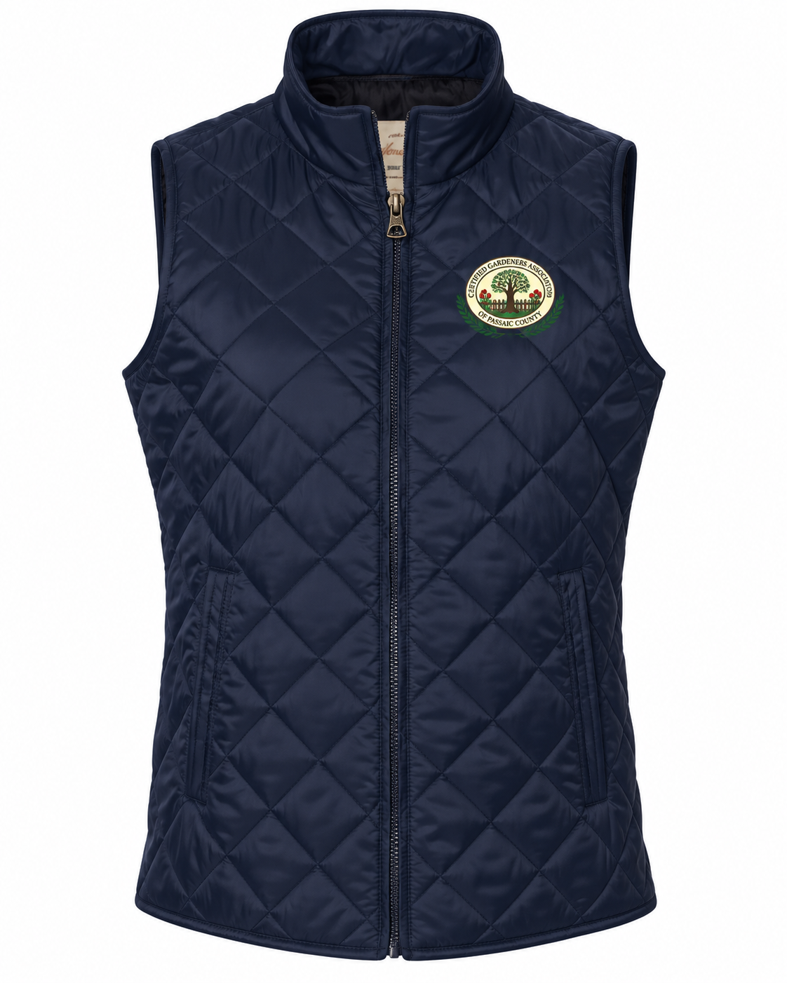 Women's Vintage Diamond Quilted Vest
