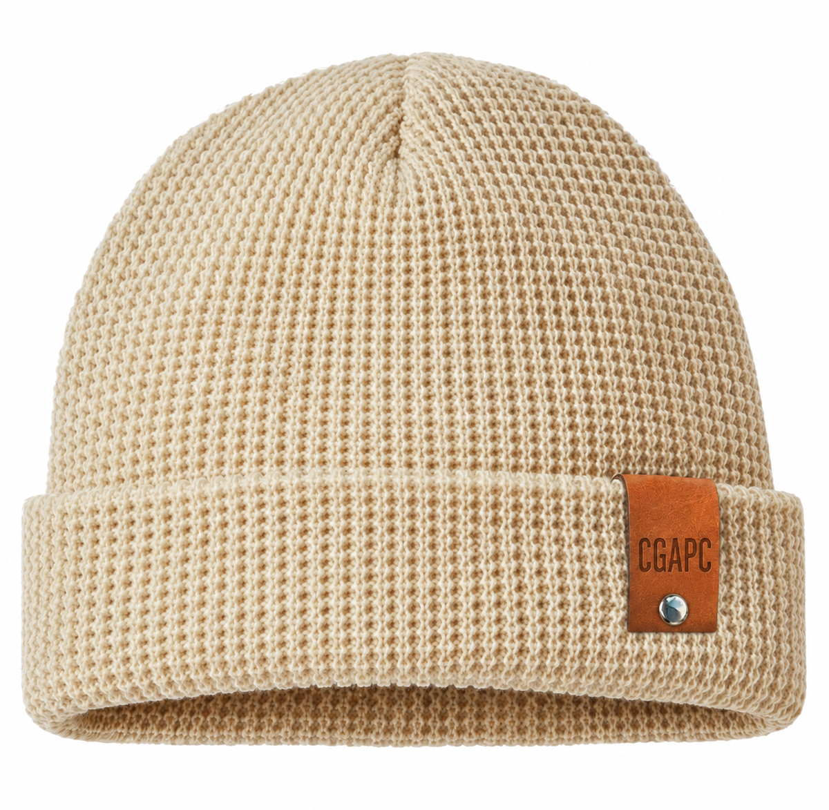 Waffle Cuffed Beanie (with CGAPC patch)