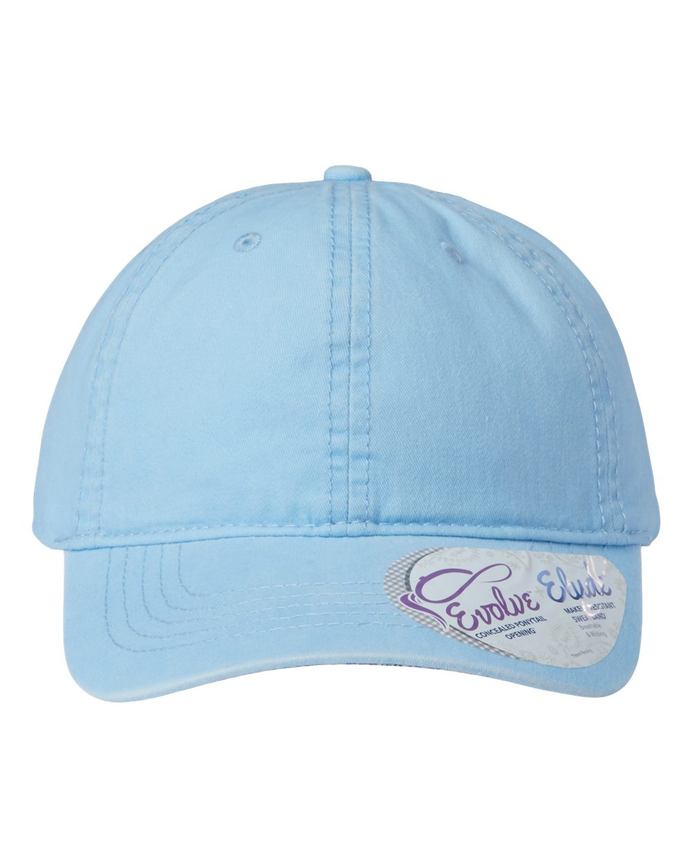 WGANJ embroidered cap - Pigment-Dyed with Fashion Undervisor / Ponytail back