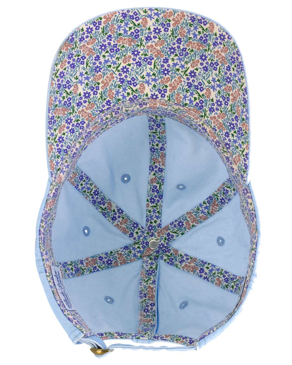 WGANJ embroidered cap - Pigment-Dyed with Fashion Undervisor / Ponytail back