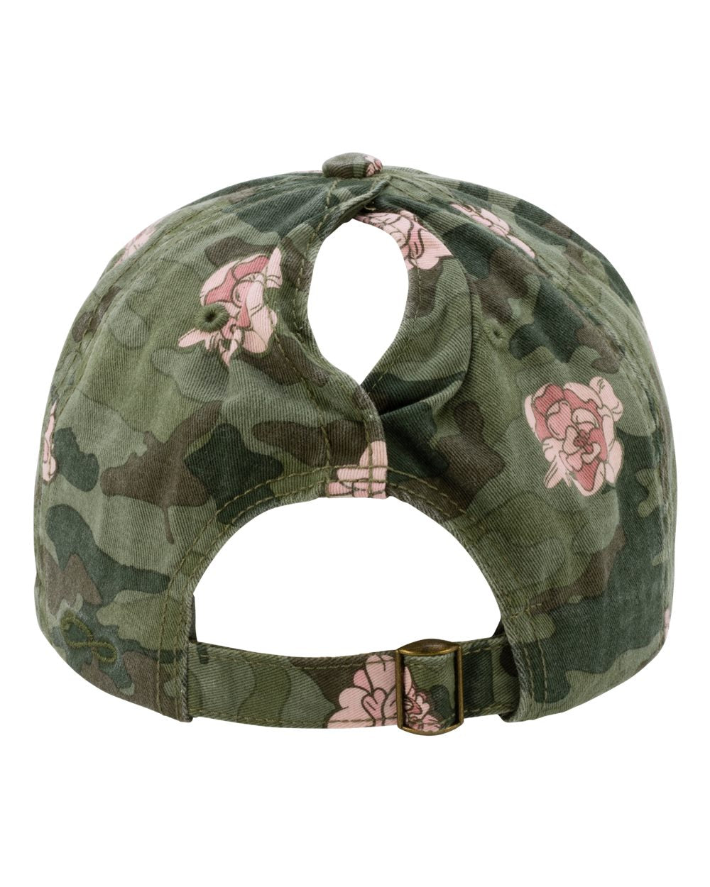 WGANJ embroidered cap - ponytail back