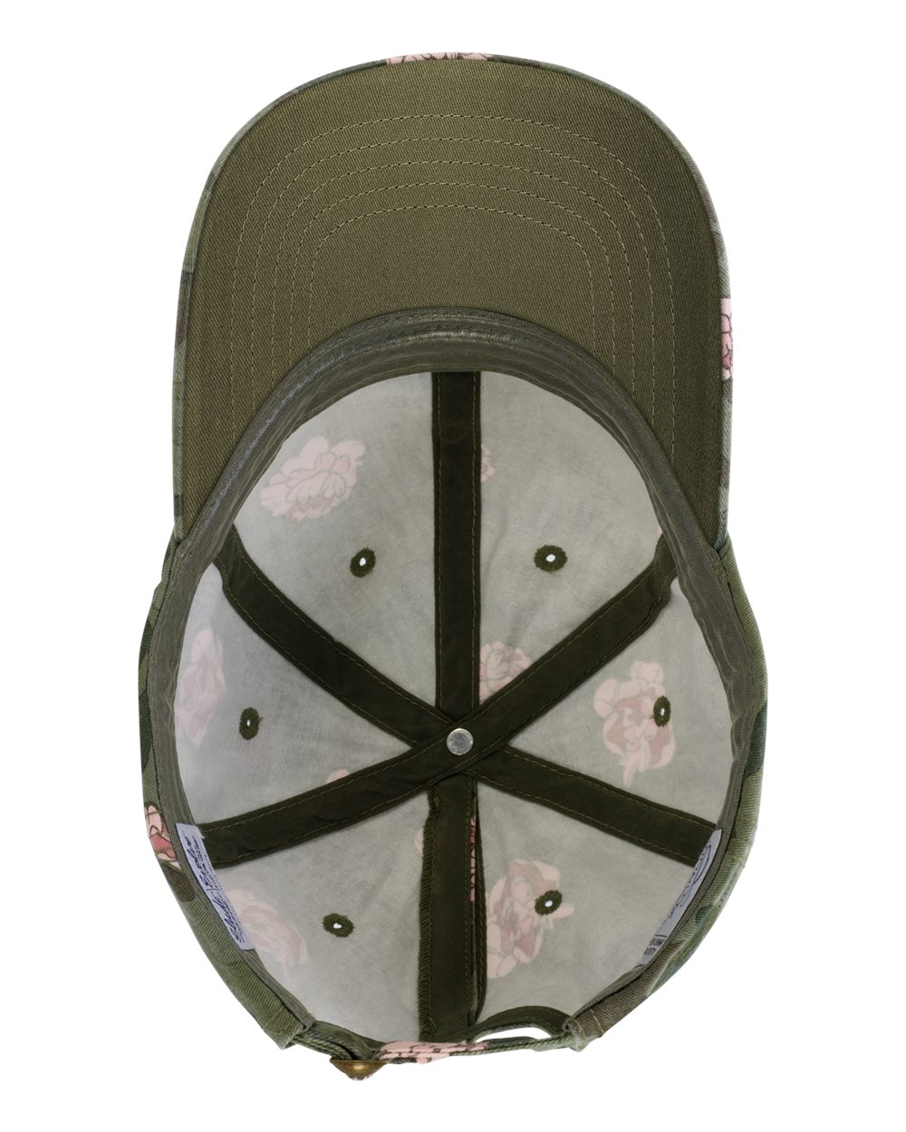 WGANJ embroidered cap - ponytail back