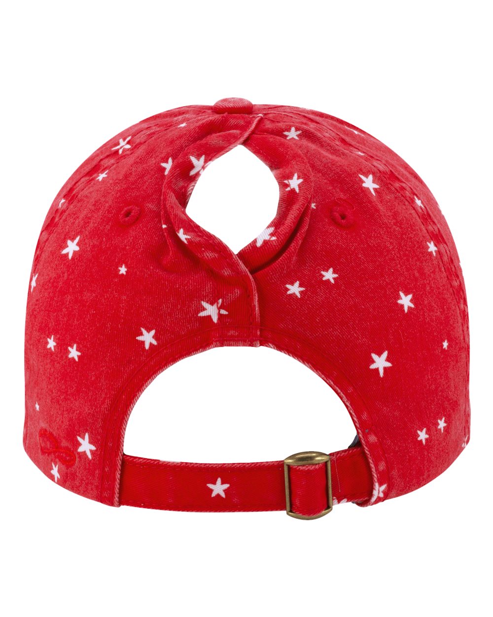 WGANJ embroidered cap - ponytail back
