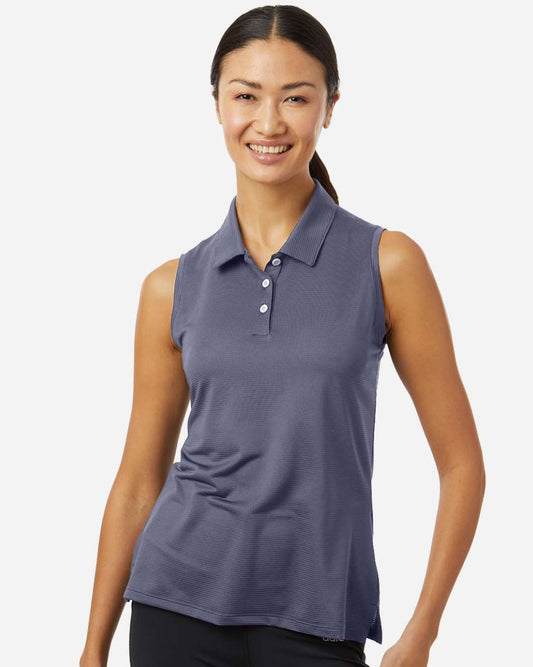 Adidas - Women's Ottoman Sleeveless Polo - Light Purple